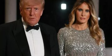 Melania Trump Joins President Donald J. Trump in His Signature Dance Following Fourth of July Fireworks in Washington